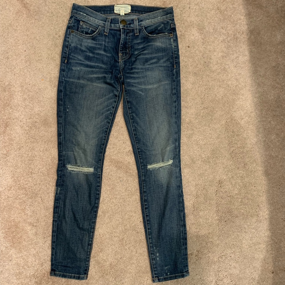 Current Elliott skinny Jeans the Stiletto size 24